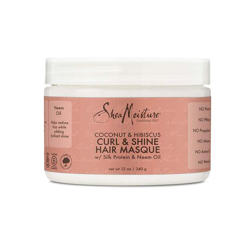 Shea Moisture Coco. & Hibiscus Treatment Masque 12 Oz.