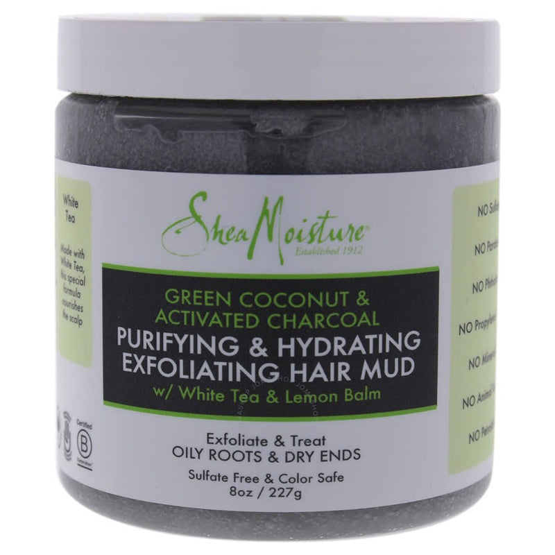 Shea Moisture Green Coco. Char. Purify Mud 8oz