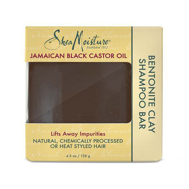 Shea Moisture JB Castor Oil Str. Gr& Rest. Clay Shampoo Bar