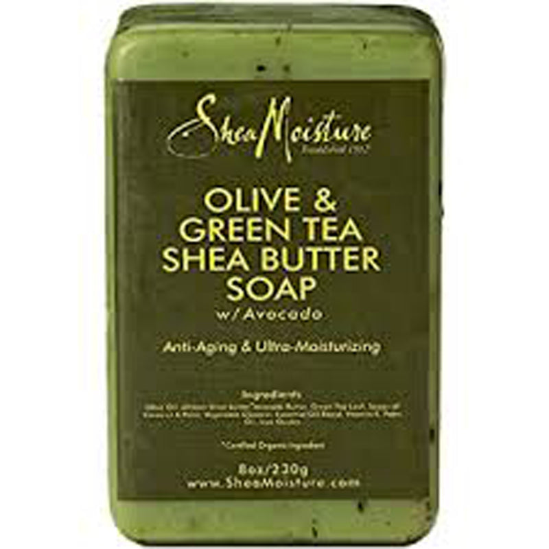 Shea Moisture Olive & Green Tea SB Soap 8 oz