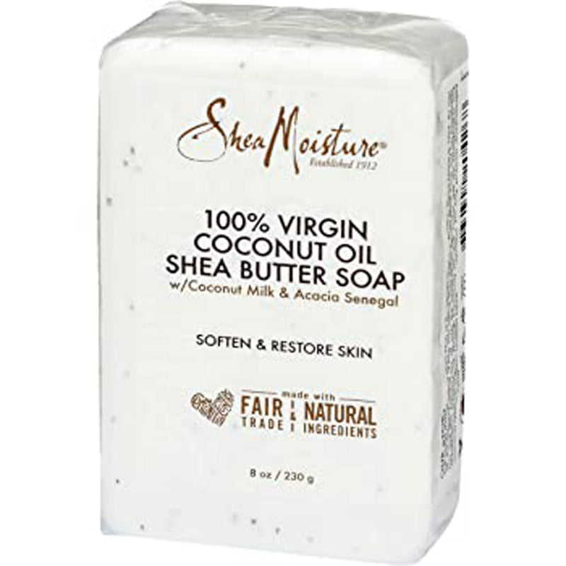 Shea Moisture Virgin Coco Oil Shea Butter Soap 8 Oz.