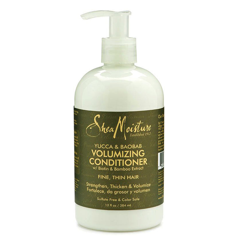 Shea Moisture Yucca & Baobab Volumizing Cond. 13Oz. Pump