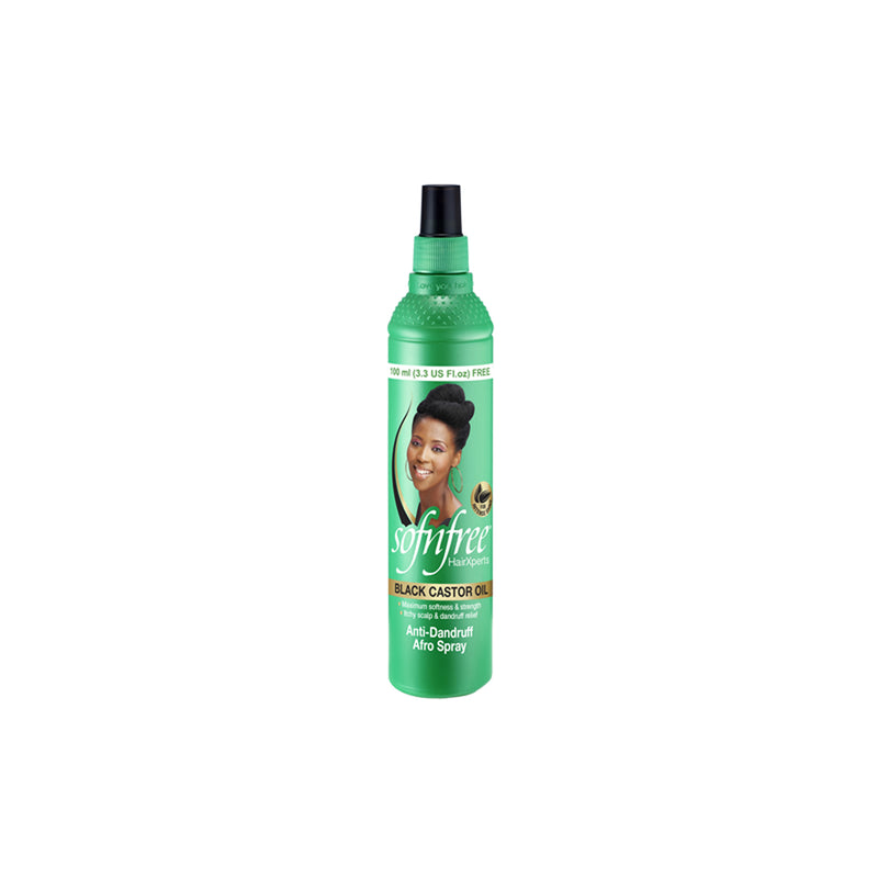 Sofn'Free Black Castor Oil Anti Dandruff Afro Spray 350ml