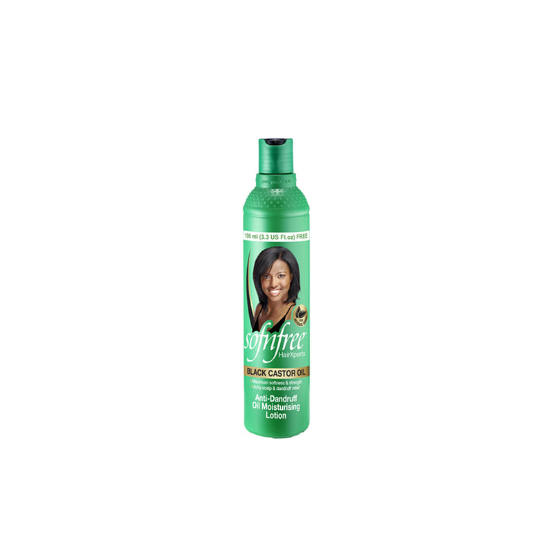 Sofn'Free Black Castor Anti Dandruff Oil Moist. Lotion 350ml