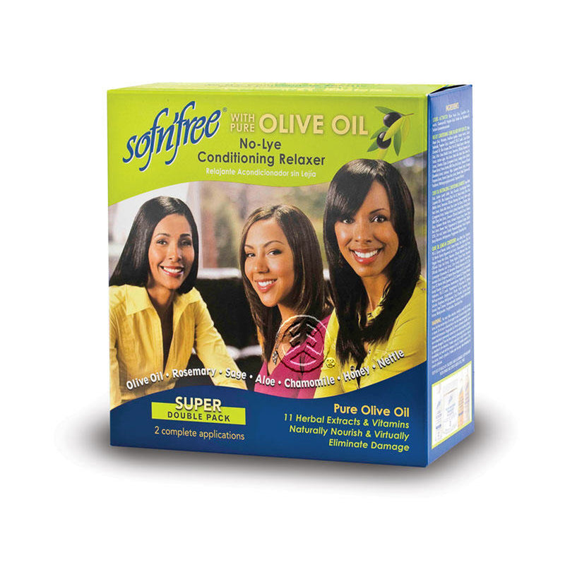 Sofn'Free Relaxer Kit Twin Pack Super