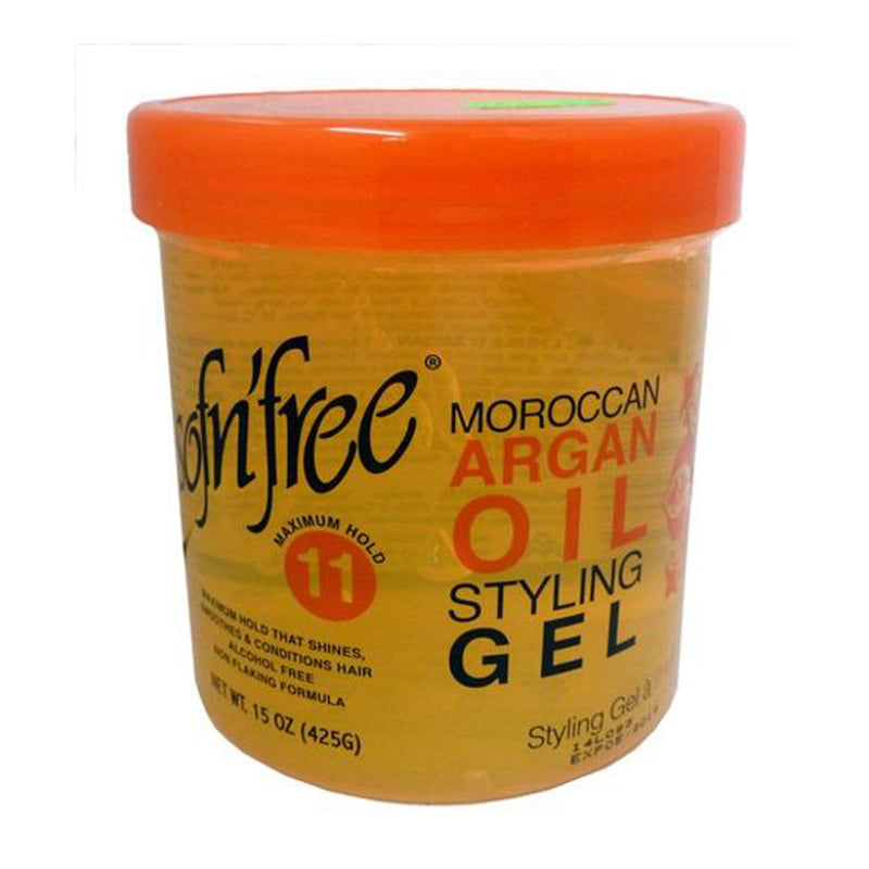 Sofn'Free Morroccan Argan Oil Styling Gel 15 oz