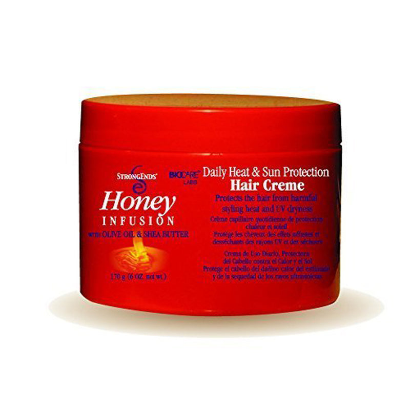Strong Ends W/Honey Daily Hair&Sun Prot. Hair Creme 6 Oz.