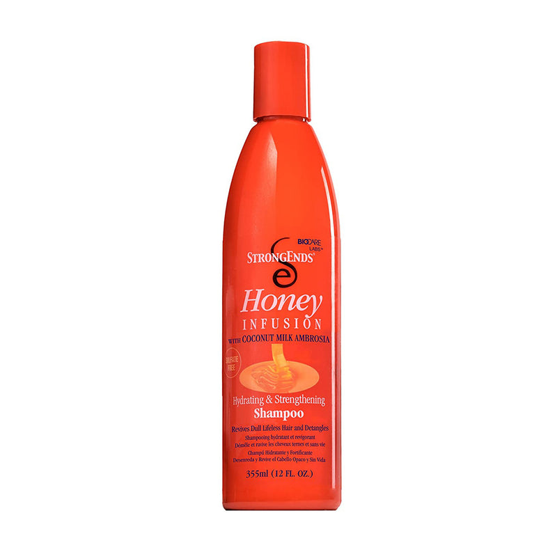Strong Ends W/Honey Hydr. Shampoo 12 oz.