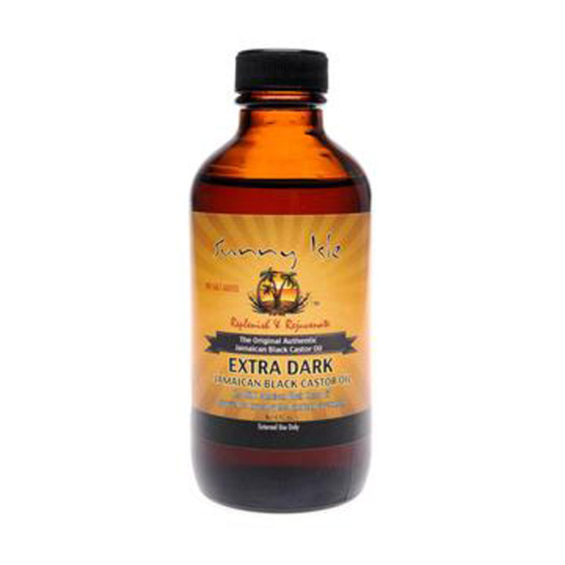 Sunny Isle Black Castor Oil Extra Dark 4oz