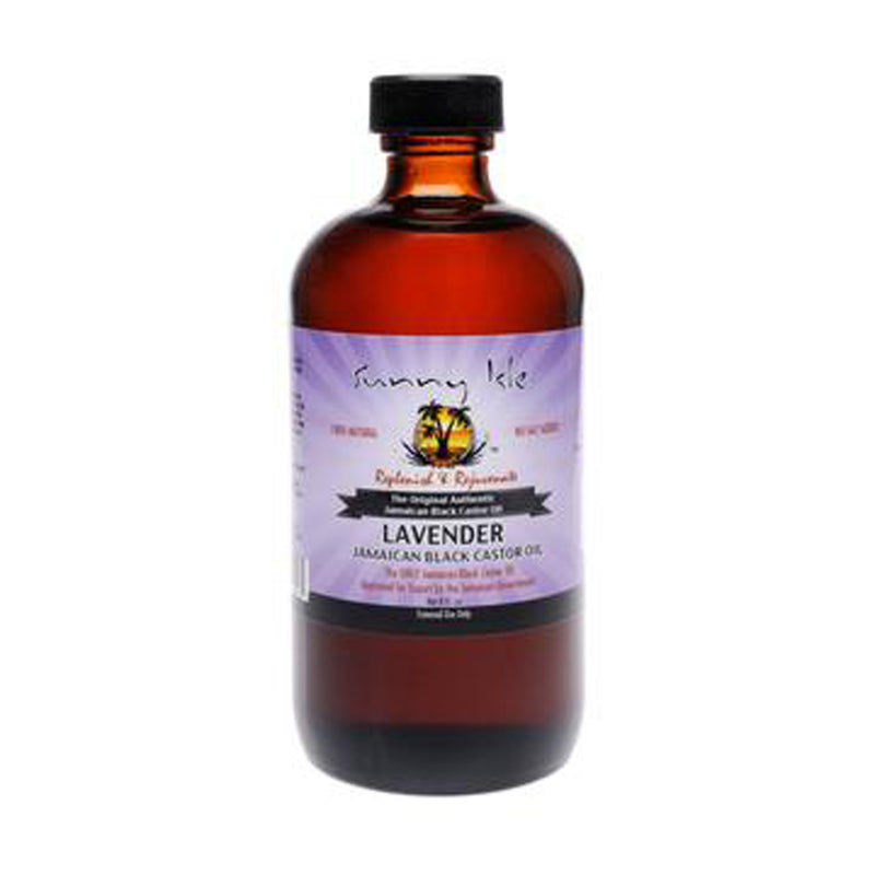 Sunny Isle Lavender Black Castor Oil 8oz