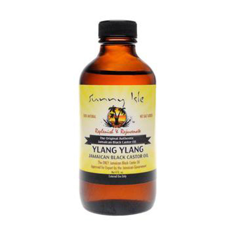 Sunny Isle Ylang Black Black Castor Oil 4oz