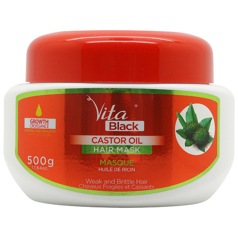 Vita Black Castor Oil Hair Mask 500 gr.