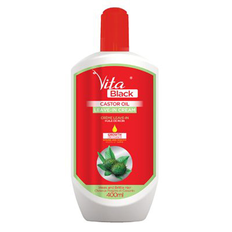Vita Black Castor Oil Leave In Cream 400 ml