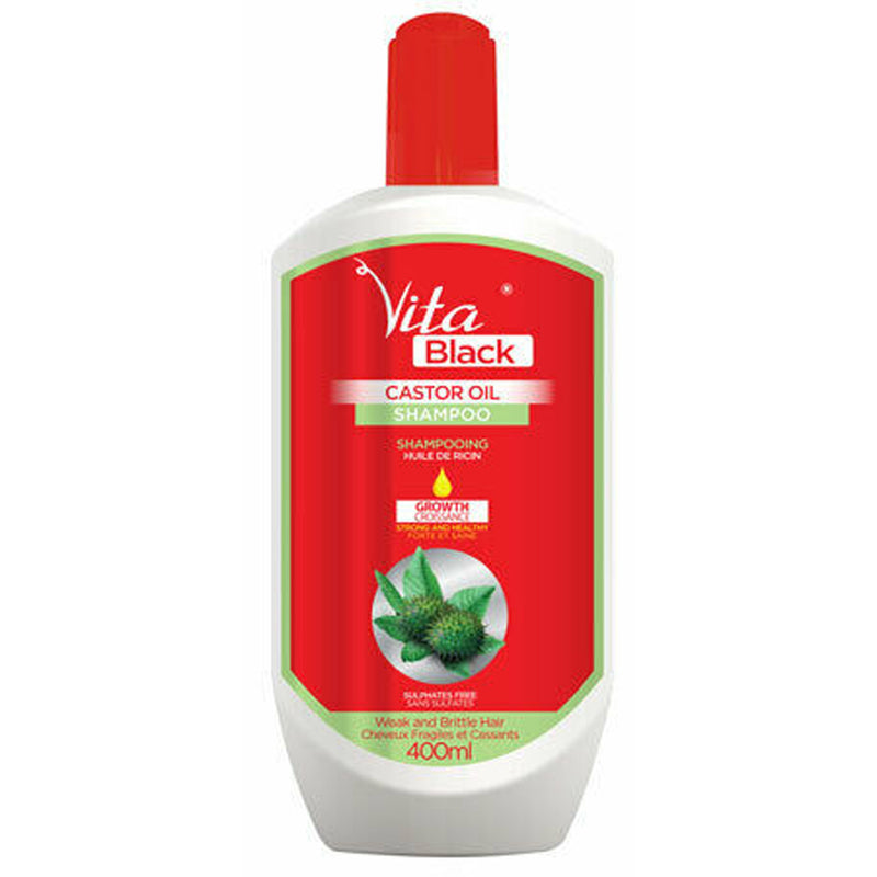 Vita Black Castor Oil Shampoo 400 ml