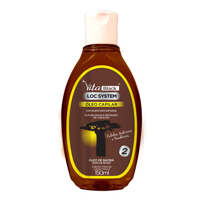 Vita Black Loc System Hair Oil 150 ml