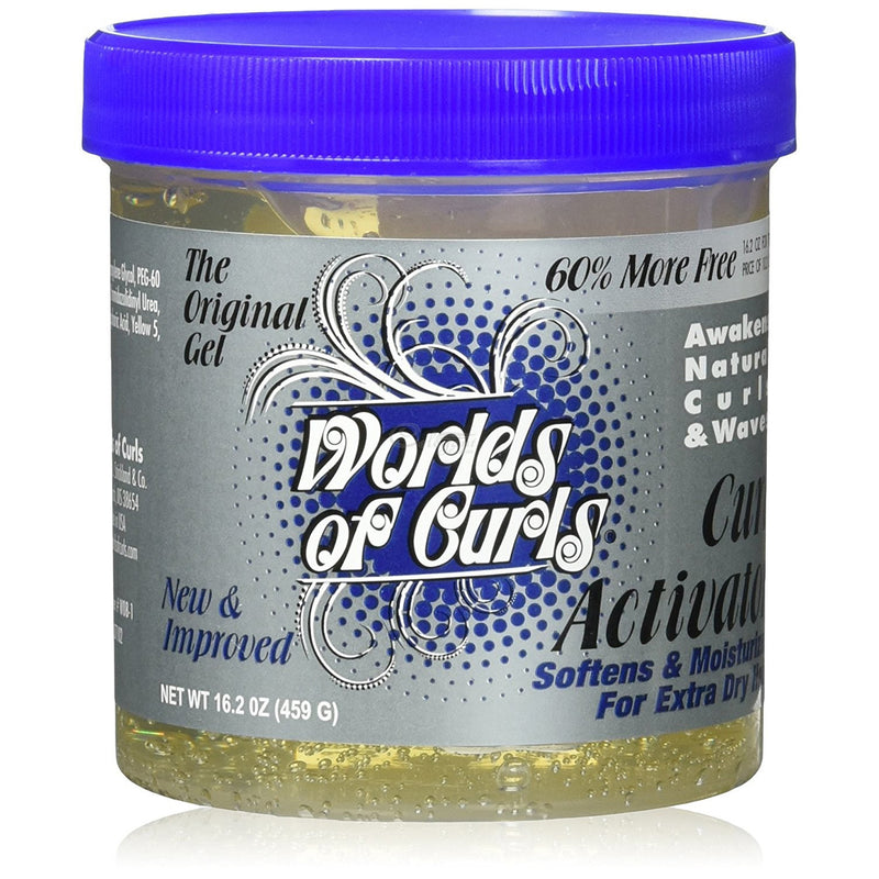 Worlds of Curls Curl Act. E-Dry 16 Oz.