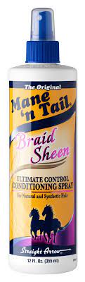Manen Tail Braid Sheen Spray 12 Oz.